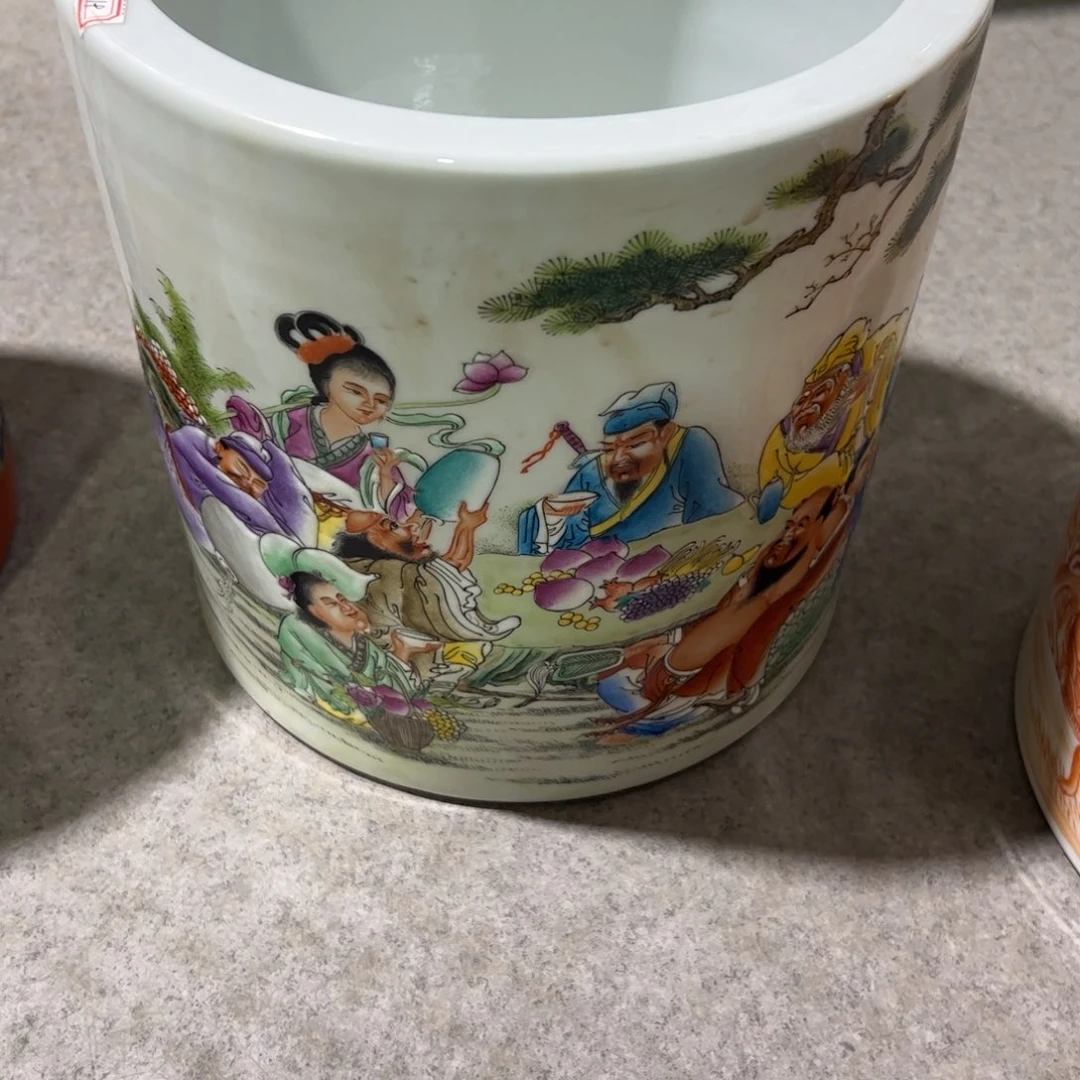景德镇陶瓷艺术瓷器瓷风*子