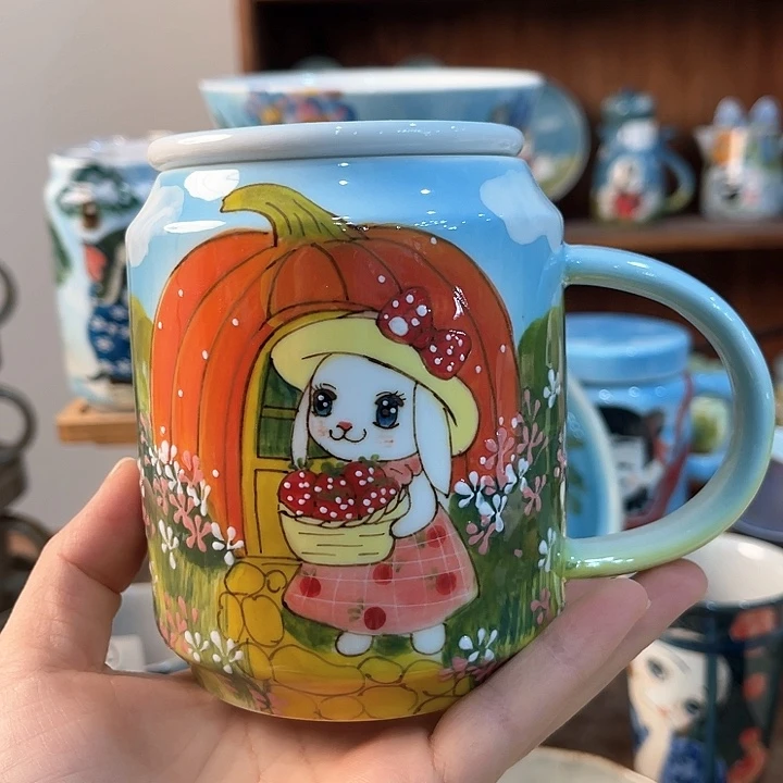 陶景德镇釉下手绘陶瓷