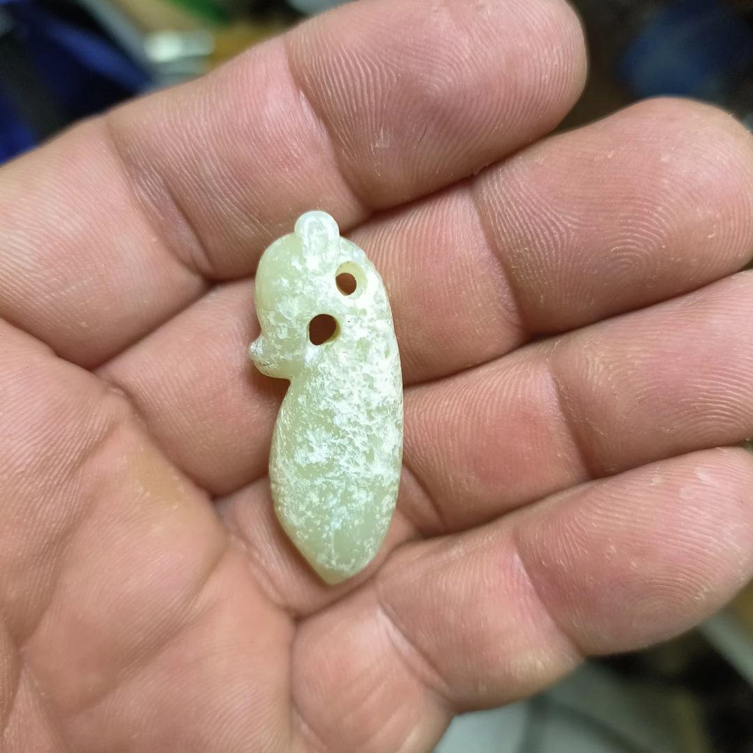 河磨奇石龙宝形器型件