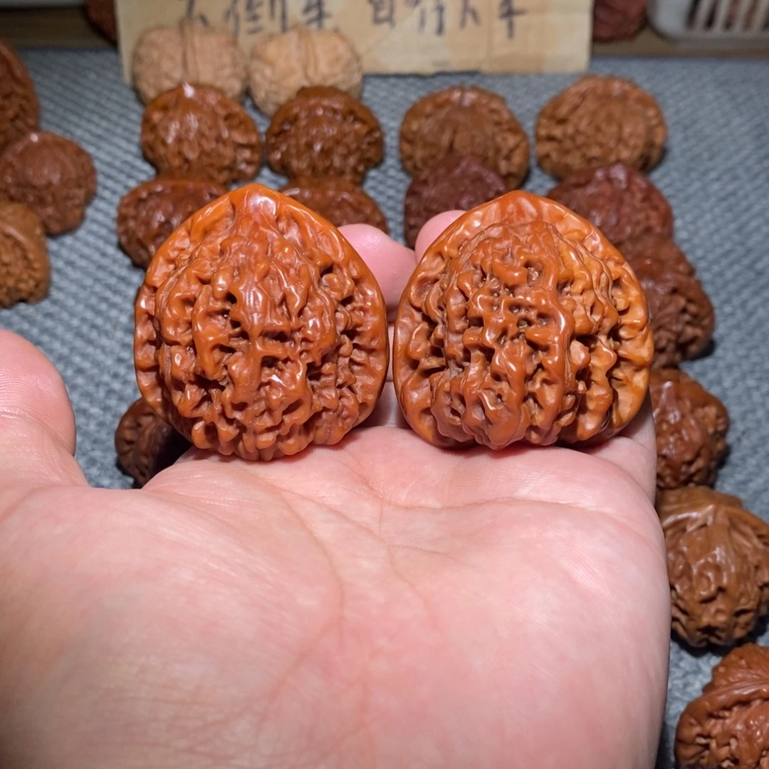 把件文玩核桃45.43.45官帽