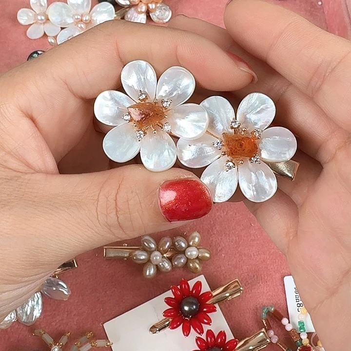 未镶嵌淡水珍珠发饰