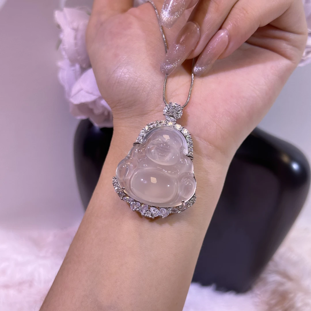 高冰玉髓简约高级佛公112