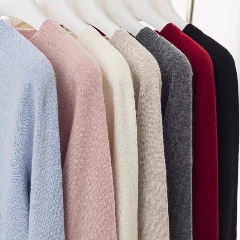 19针织衫圆领开衫套头毛衣