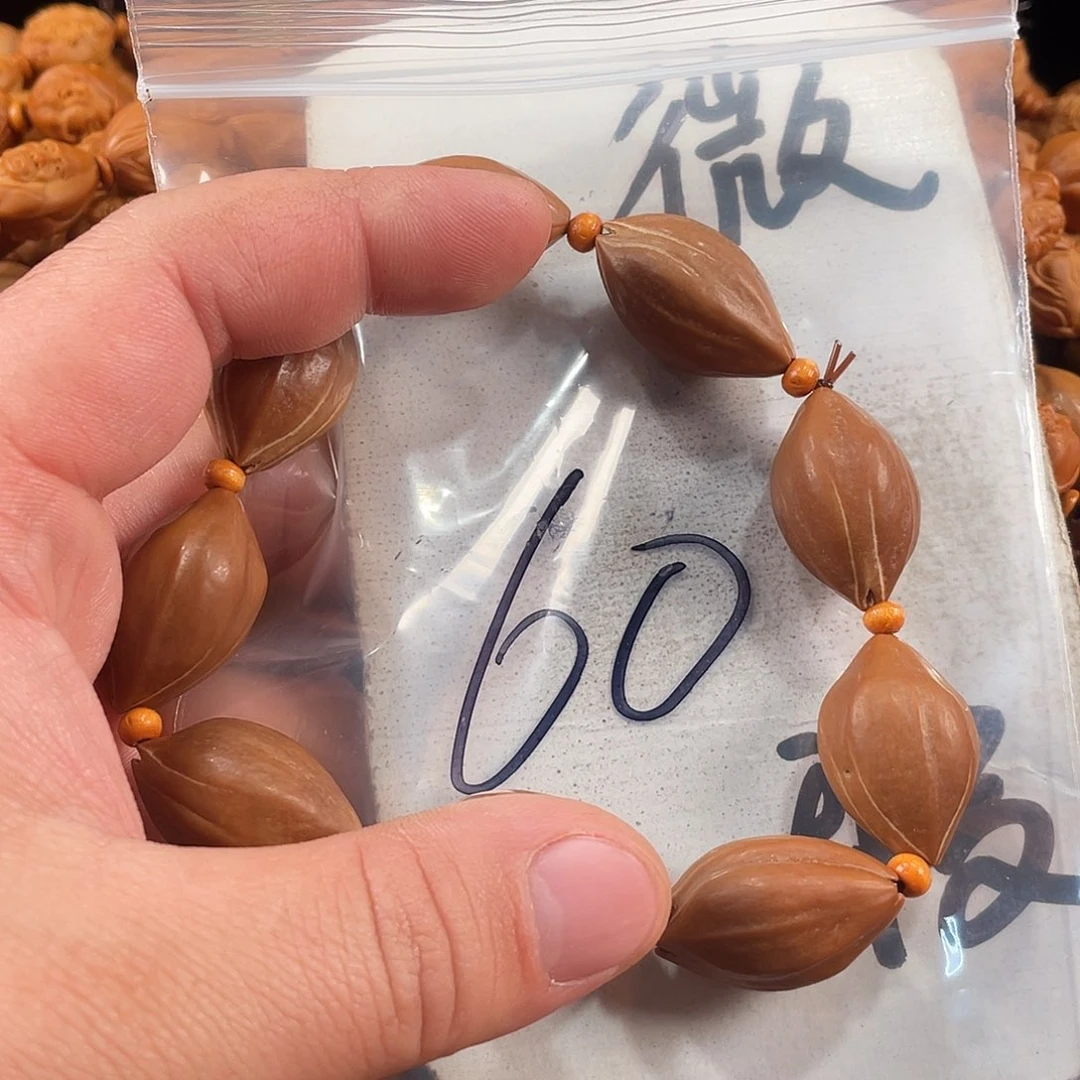 橄榄核手串/手链橄榄核雕工艺手串 瑕疵介意勿拍