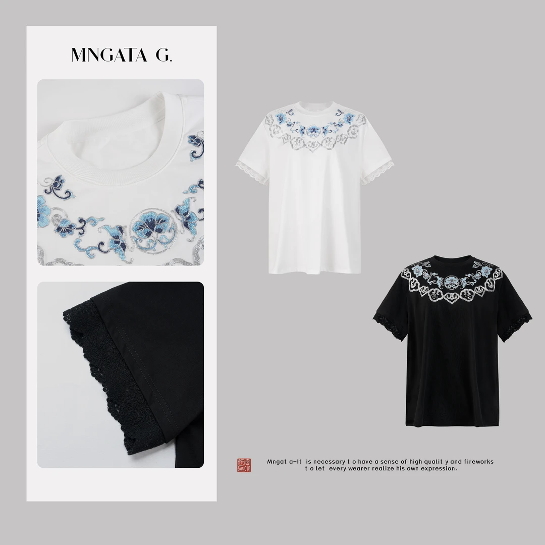 MNGATA G.宫小妍【如我心意】棉质夏日新中式中国风休闲上衣5022559