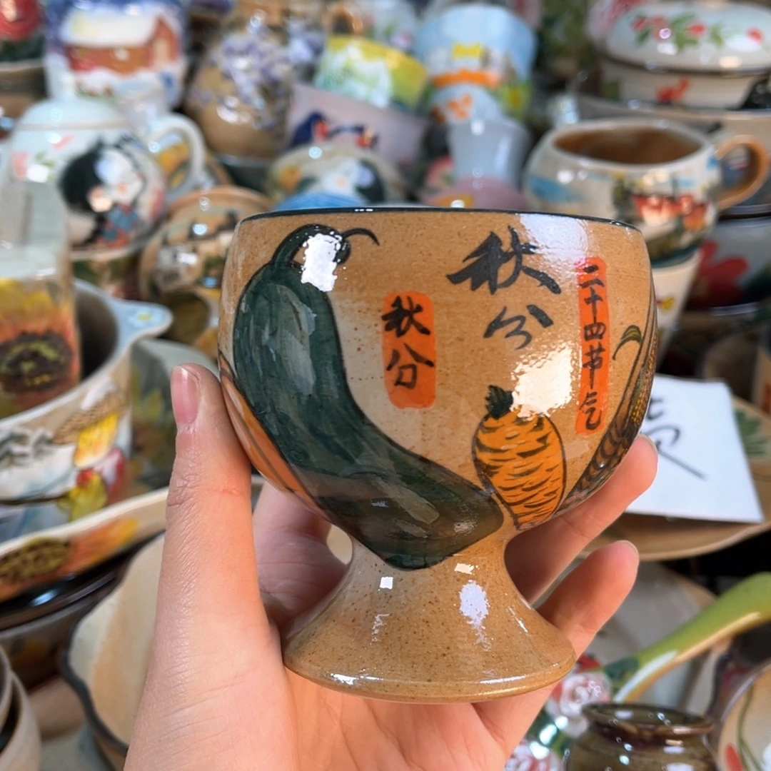 景德镇手工手绘杯