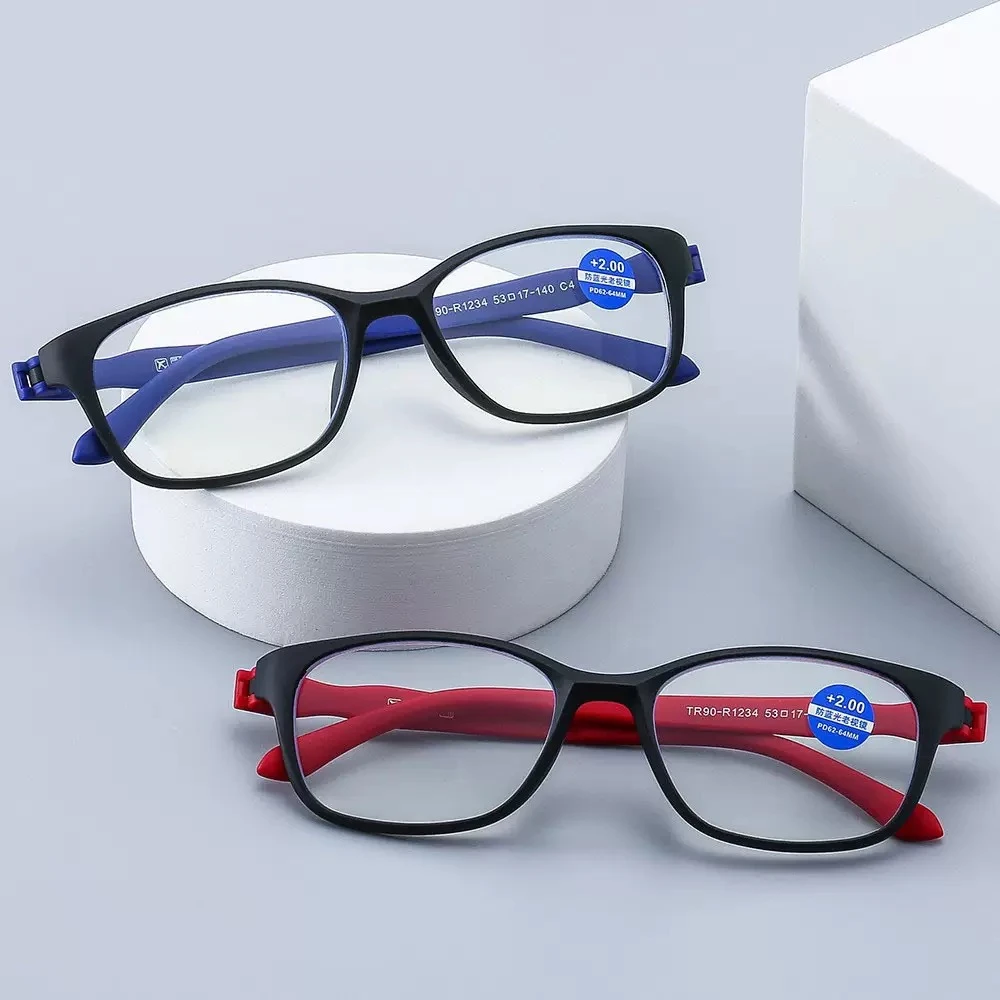 【工厂直发】新款男女超轻运动刀锋老花镜 时尚超清镜片柔韧镜腿