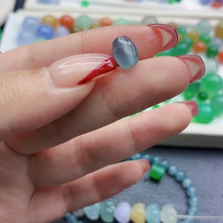 菠***餐定制翡翠未镶嵌2680