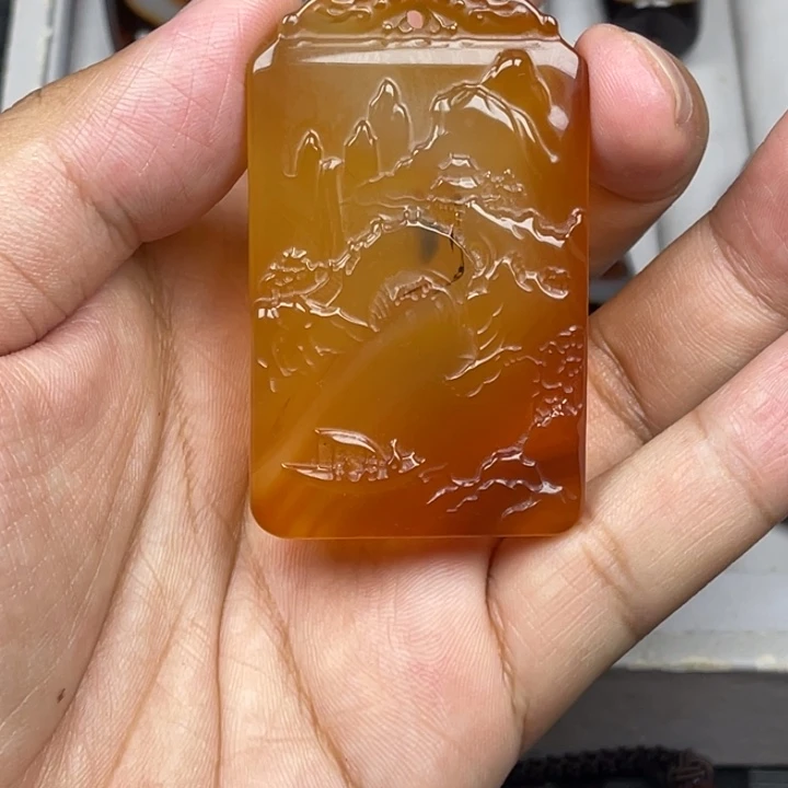 玛瑙/玉髓未镶嵌颈饰1a