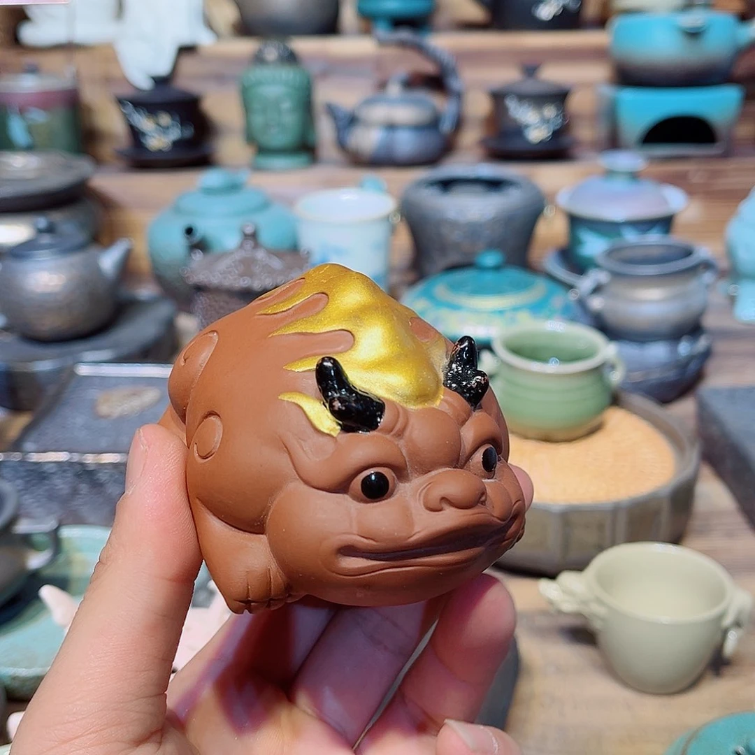 陶瓷香炉茶具摆件