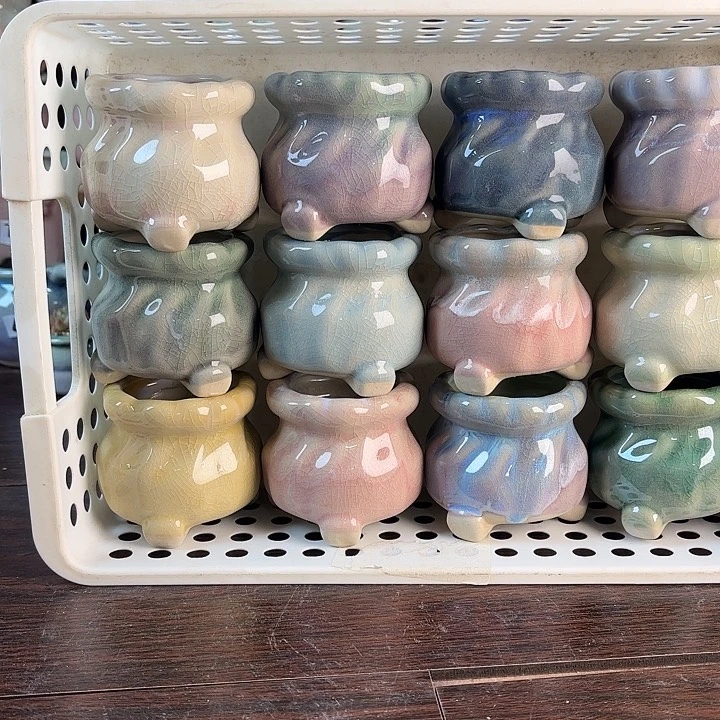 红陶量货/口高深浅搭配发6