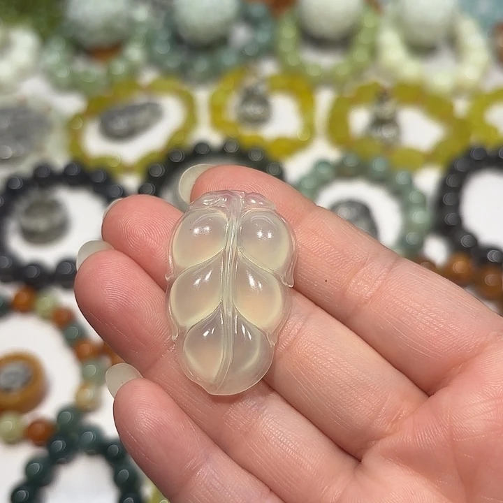 蛇纹石玉未镶嵌手串