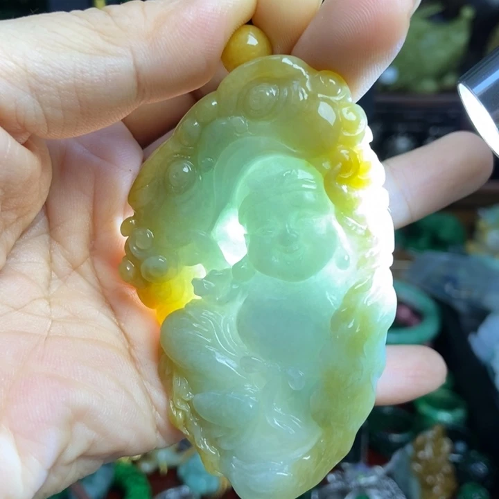 配饰高货舞狮吊坠特色