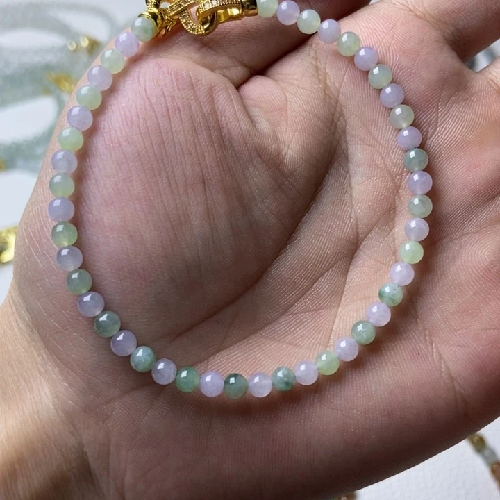 定制翡翠未镶嵌缅甸翡翠a货卡4