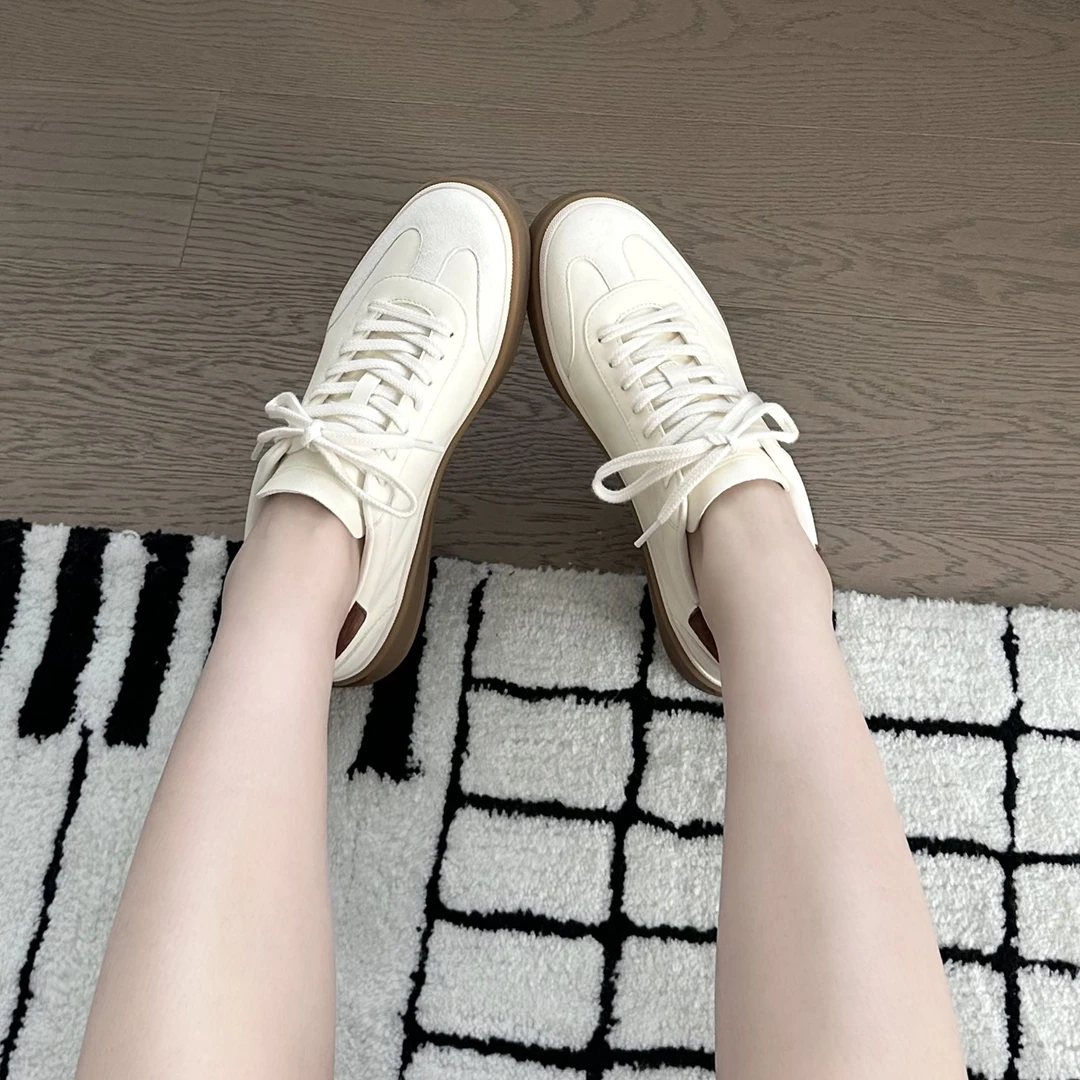 王嬛嬛MsLime25年新款【必入德训】时尚休闲牦牛皮休闲鞋 HD2C0546