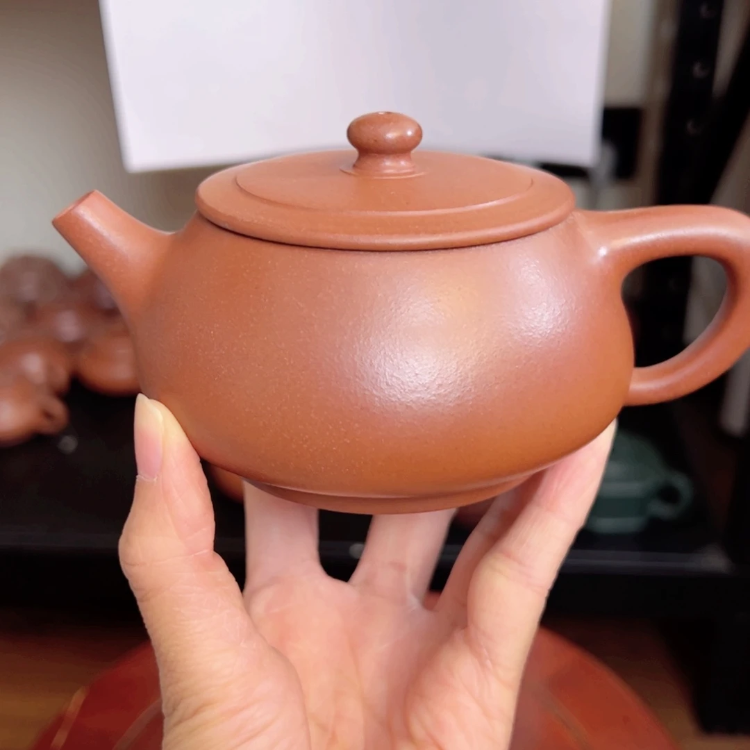 茶壶紫砂红皮龙紫砂壶