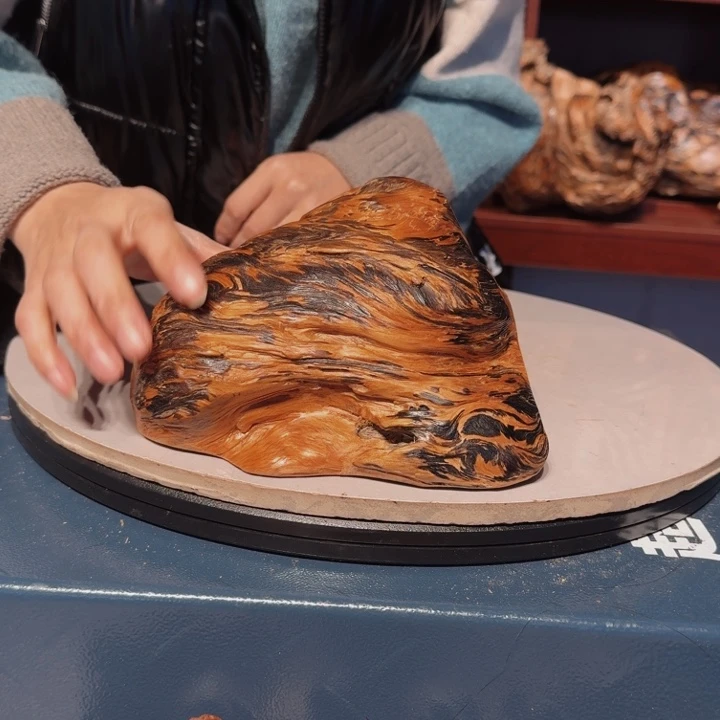 木1*1玉镯工艺坊家居摆件23