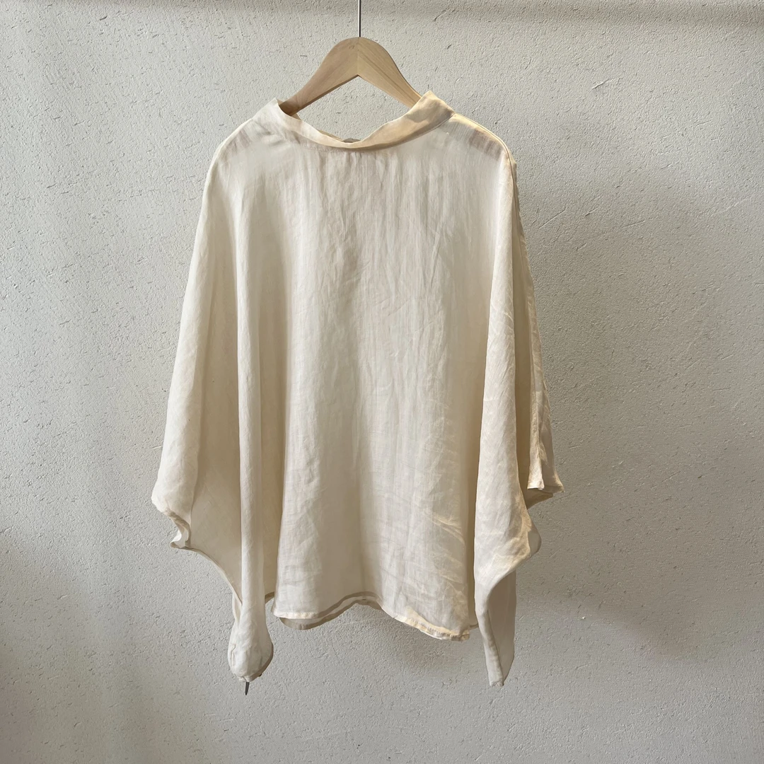 水墨江南-椰香苎麻小衫23058