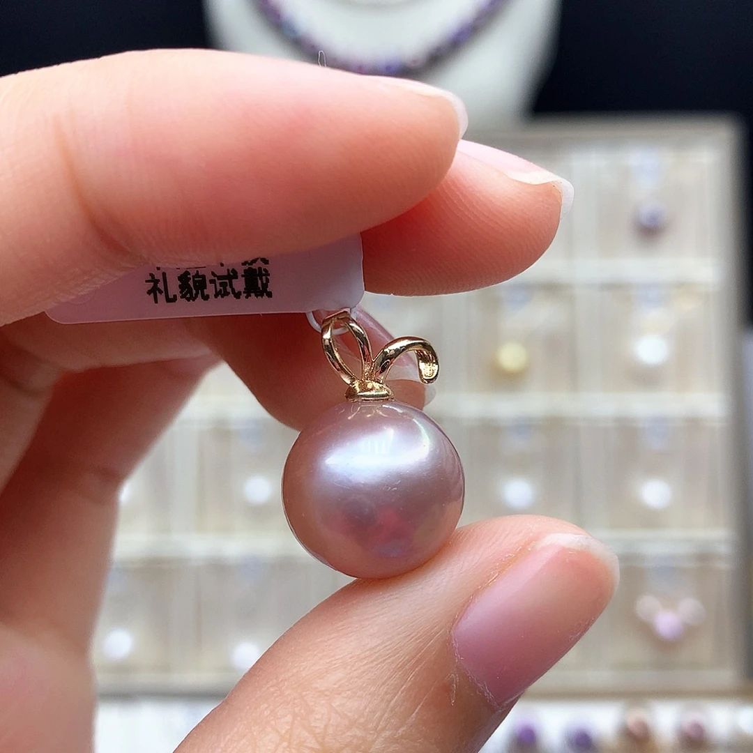 淡水珍珠合金颈饰