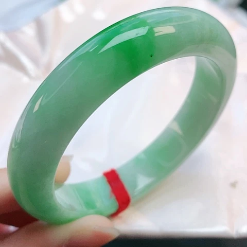 未镶嵌手镯翡翠53圈口882783