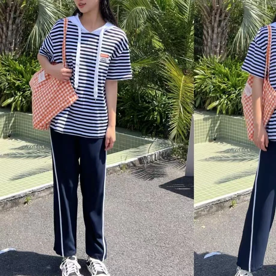 【轻熟•伊佐L】NN846-时尚卫衣显瘦休闲