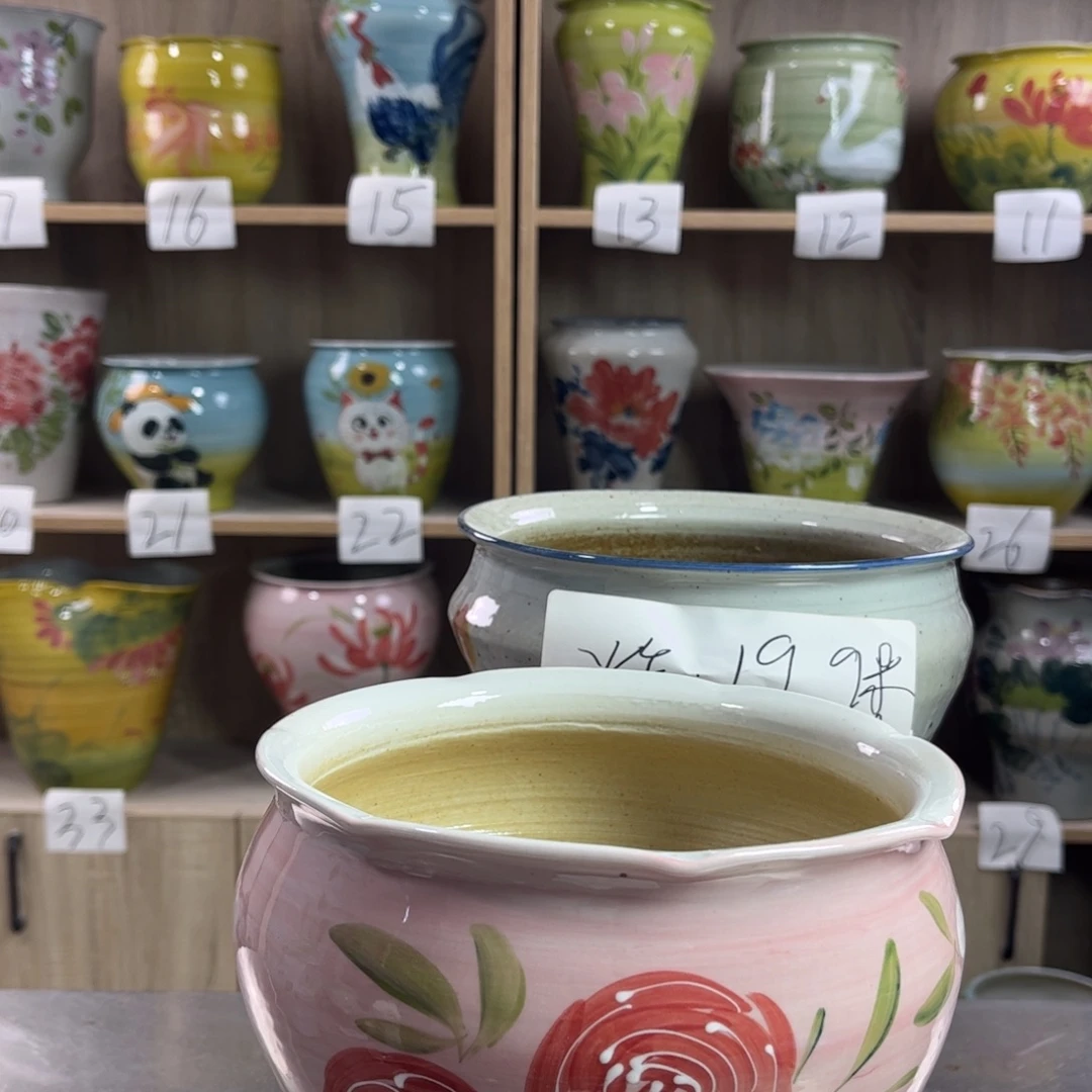 1zp景德镇陶瓷花盆