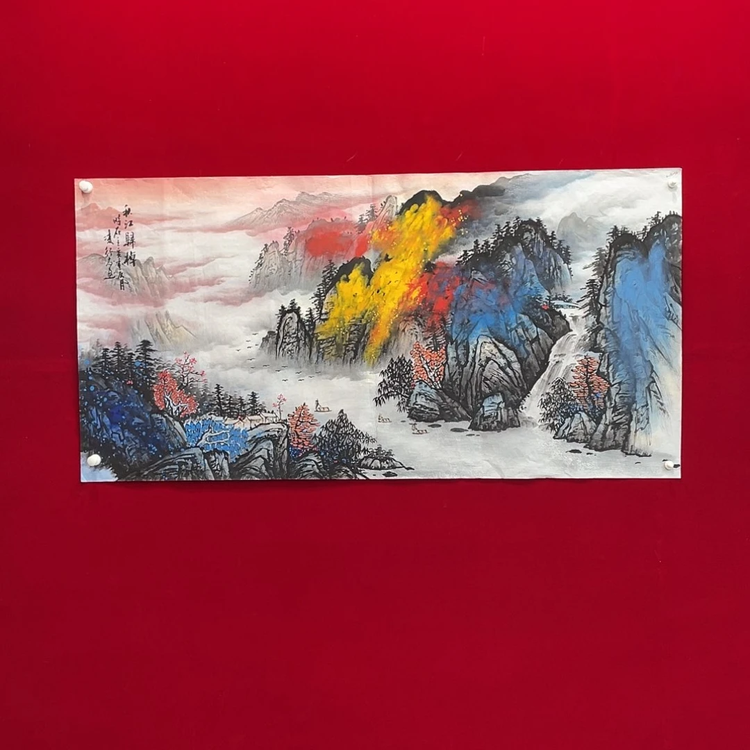 国画凌行志国画作品