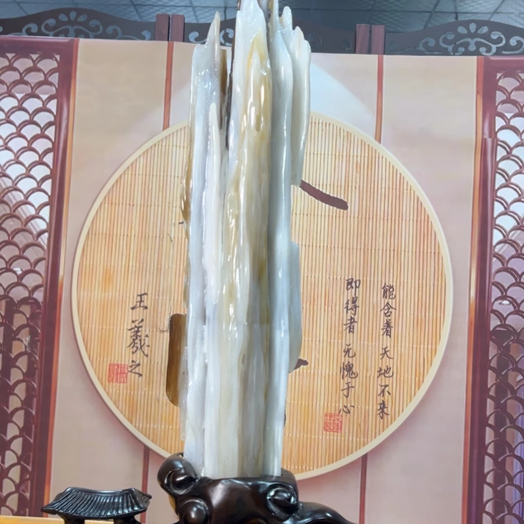 硅化玉（树化玉）未镶嵌摆件