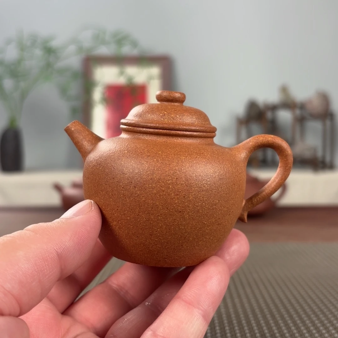 茶壶紫砂黄龙山原矿紫砂壶