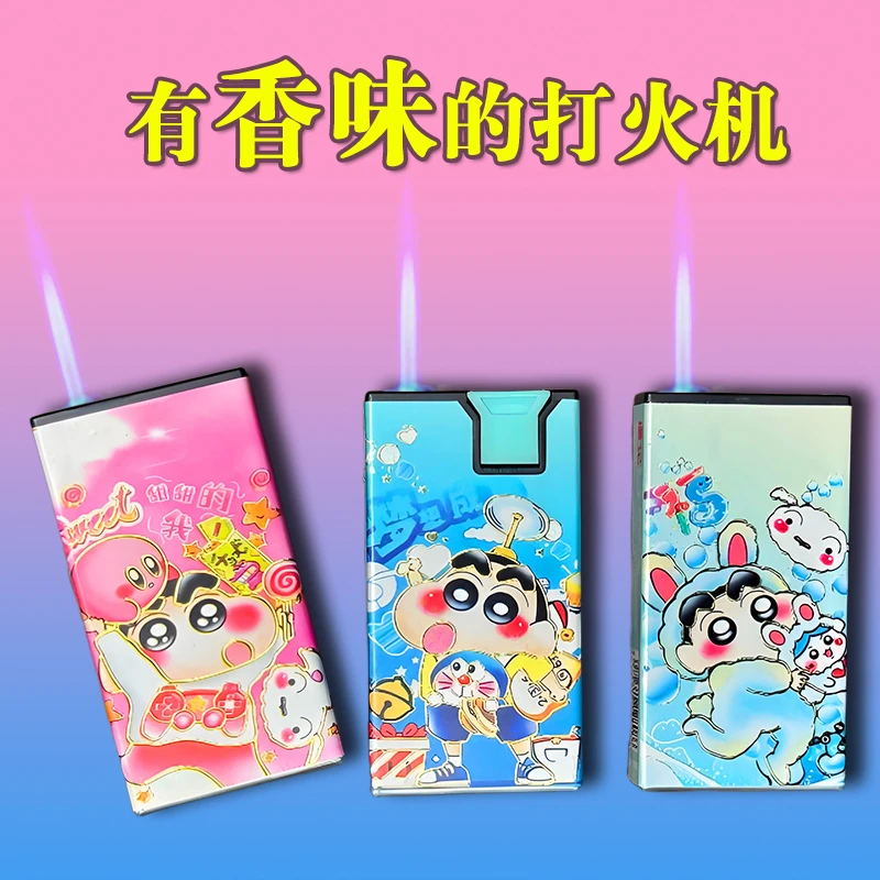 打火机2025年火爆款网红款防风创意家庭用品批发高颜值可爱一次性