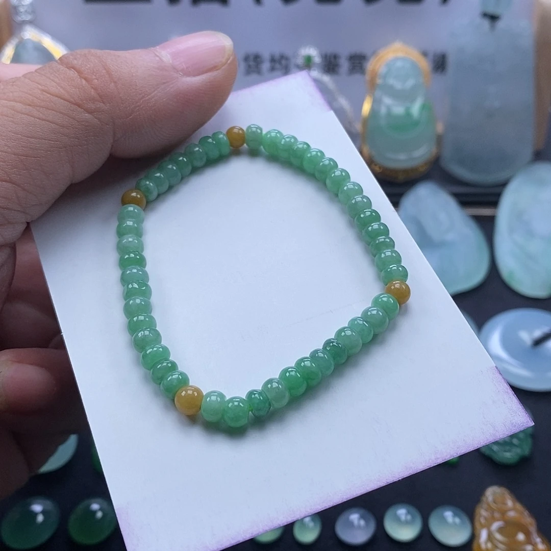 翡翠未镶嵌手串翡翠手串