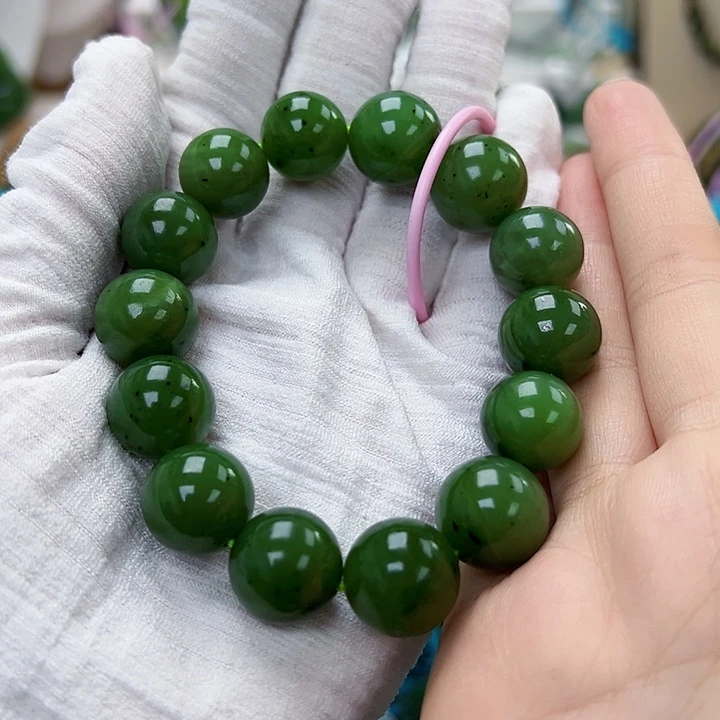 和田玉未镶嵌手串