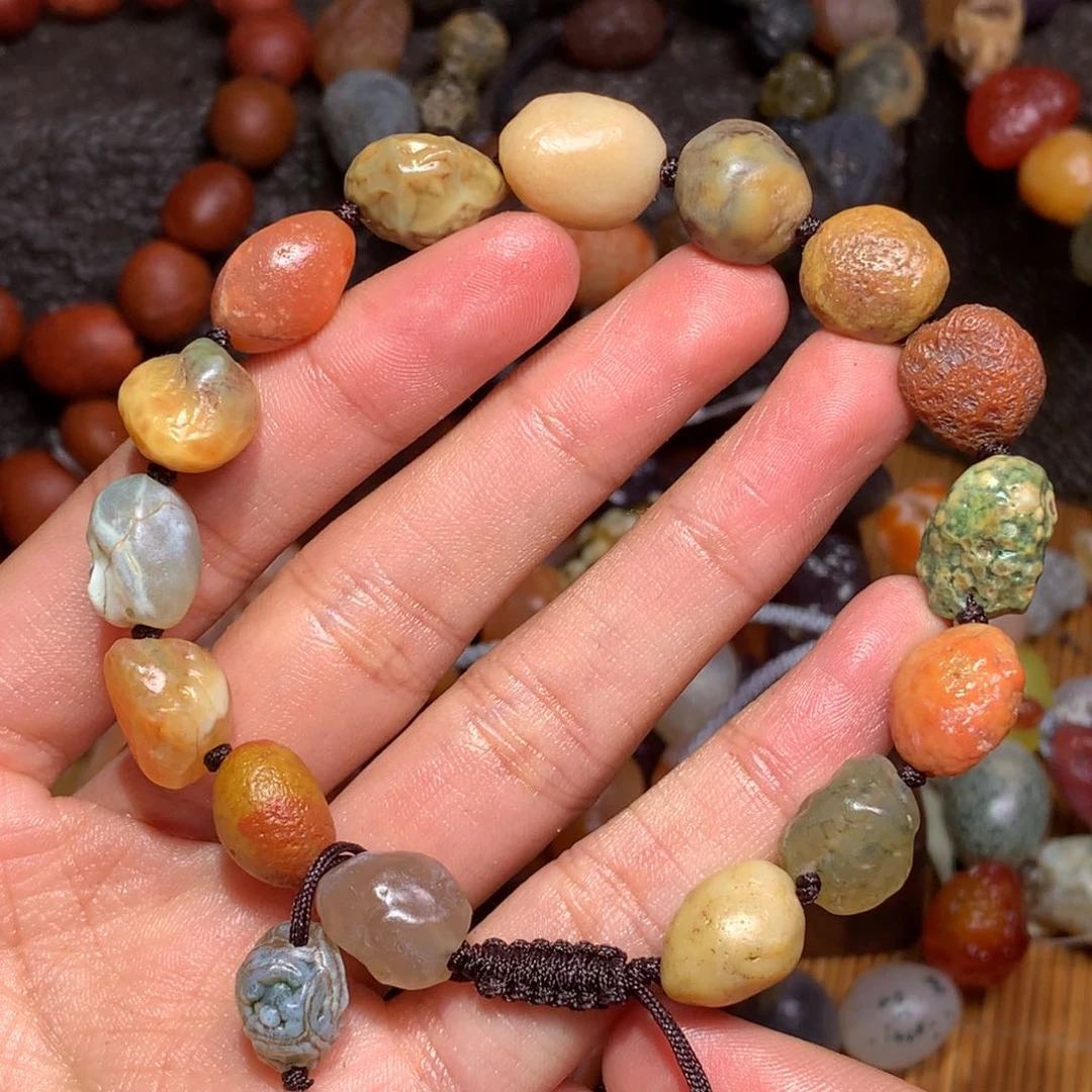 未镶嵌玛瑙/玉髓珠宝半成品