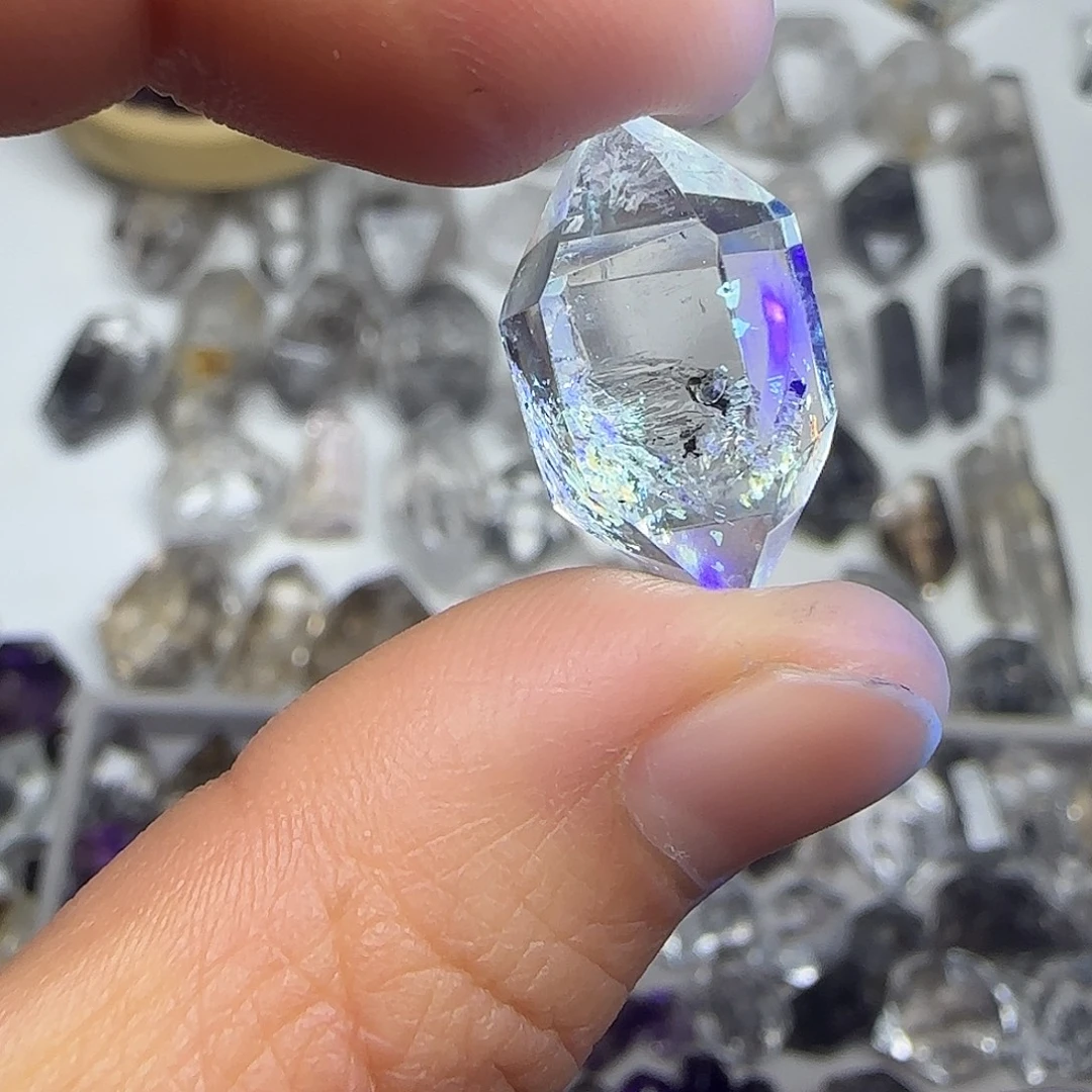 水晶未镶嵌珠宝半成品