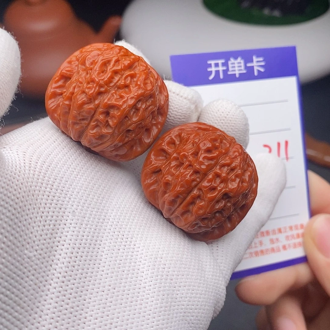 把件文玩核桃36血麒麟211