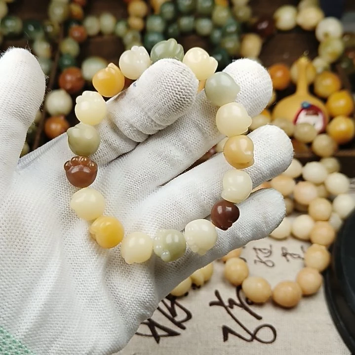 菩提根/象牙果手串B54