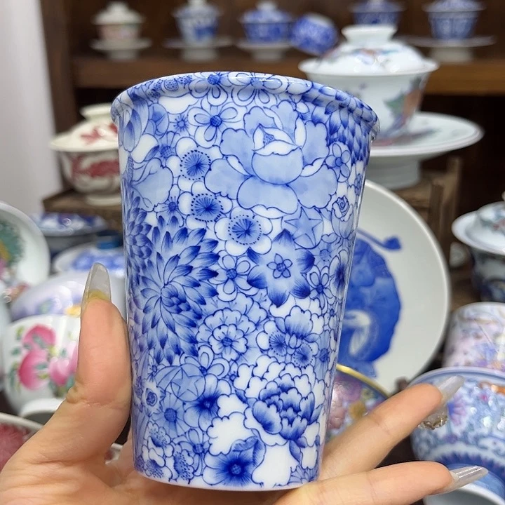 杯景德镇陶瓷手工手绘