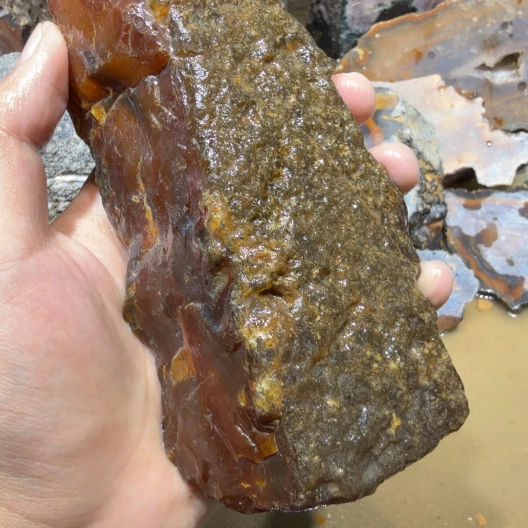 未镶嵌玛瑙/玉髓珠宝半成品