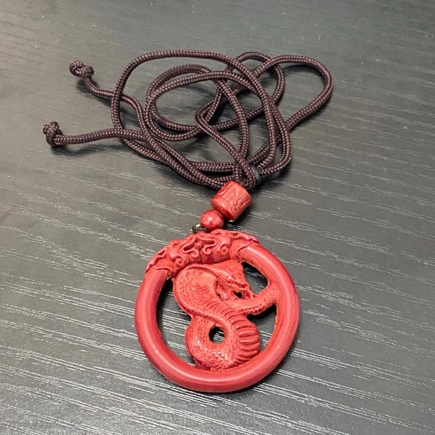 天然辰砂WPT 098 精品吊坠（无礼盒）