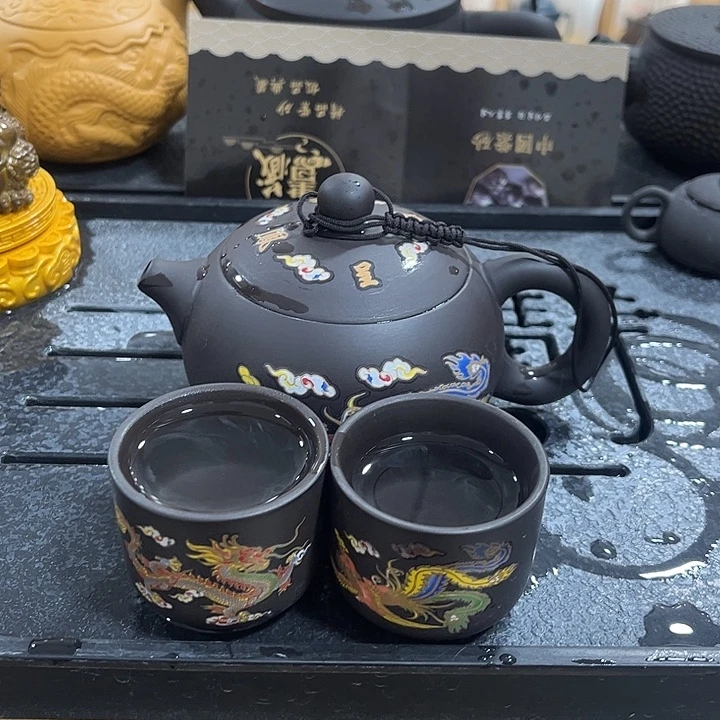 茶案紫砂紫砂壶一壶2杯