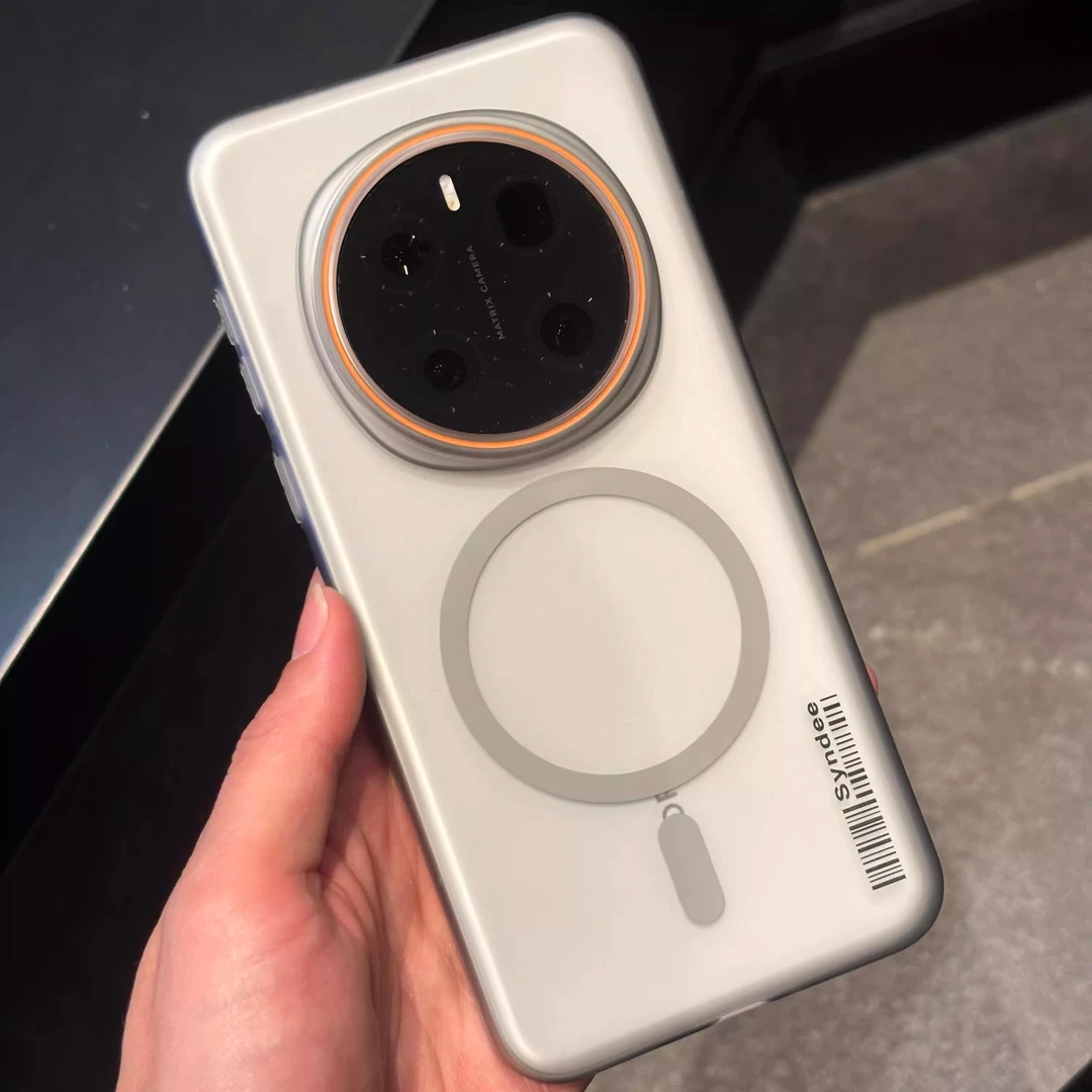 适用于荣耀Magic7pro半透明磨砂华为mate70/60磁吸充电魔术6全包