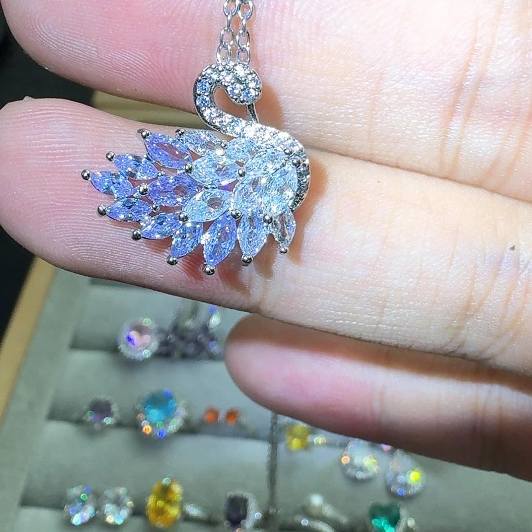 托帕石戒指银S925镶嵌