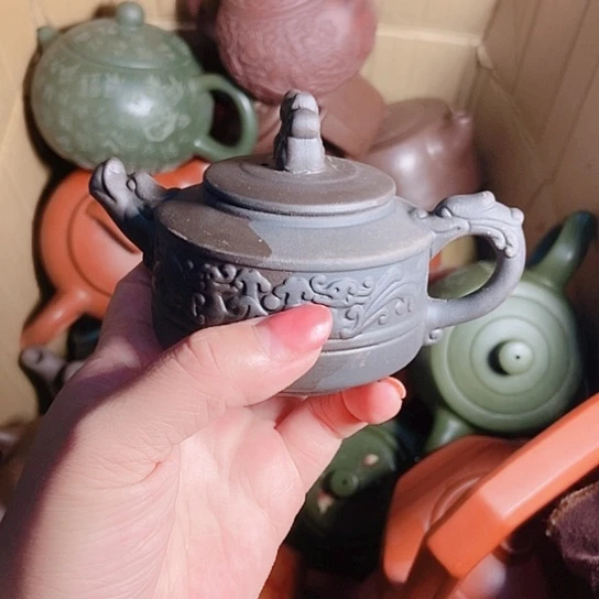 茶壶紫砂宜兴紫砂全手工制作工艺品福利回馈