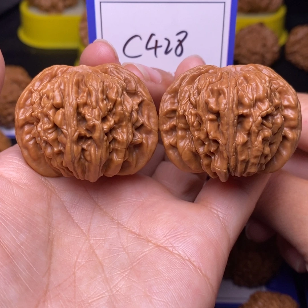 把件文玩核桃41全品四座楼c428