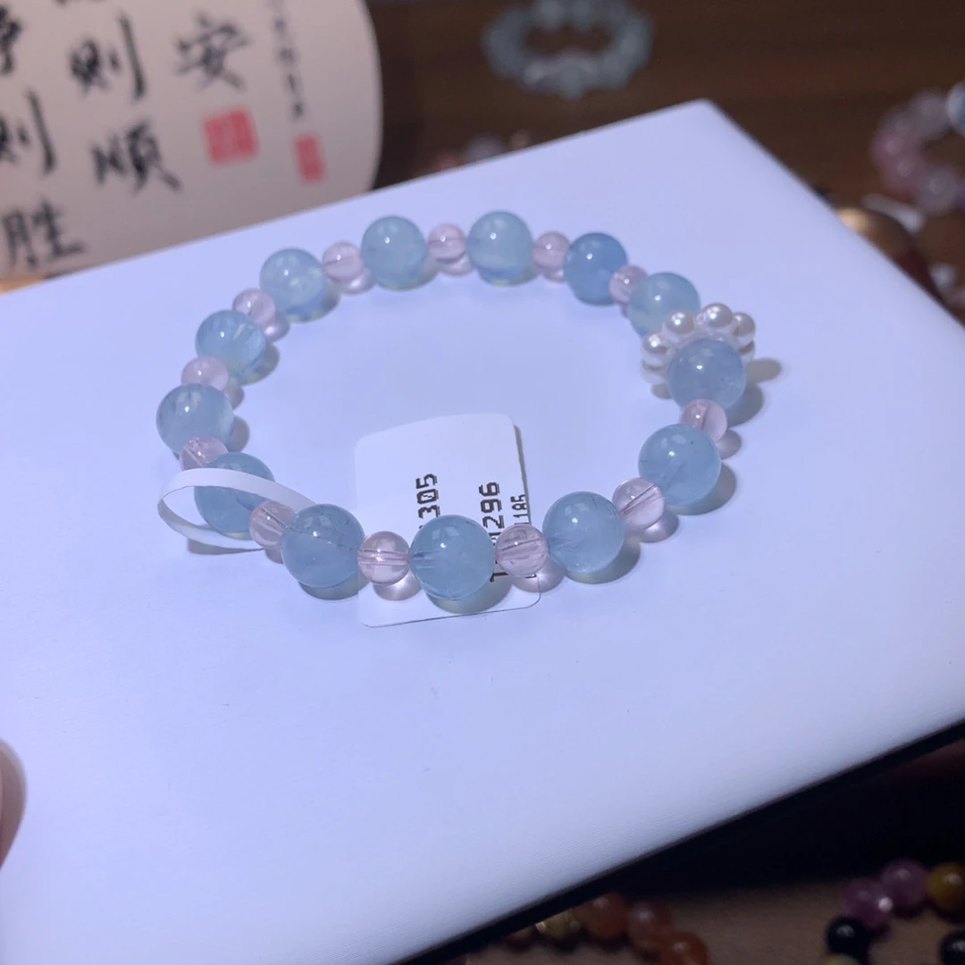 水晶未镶嵌手链蓝宝宝154305