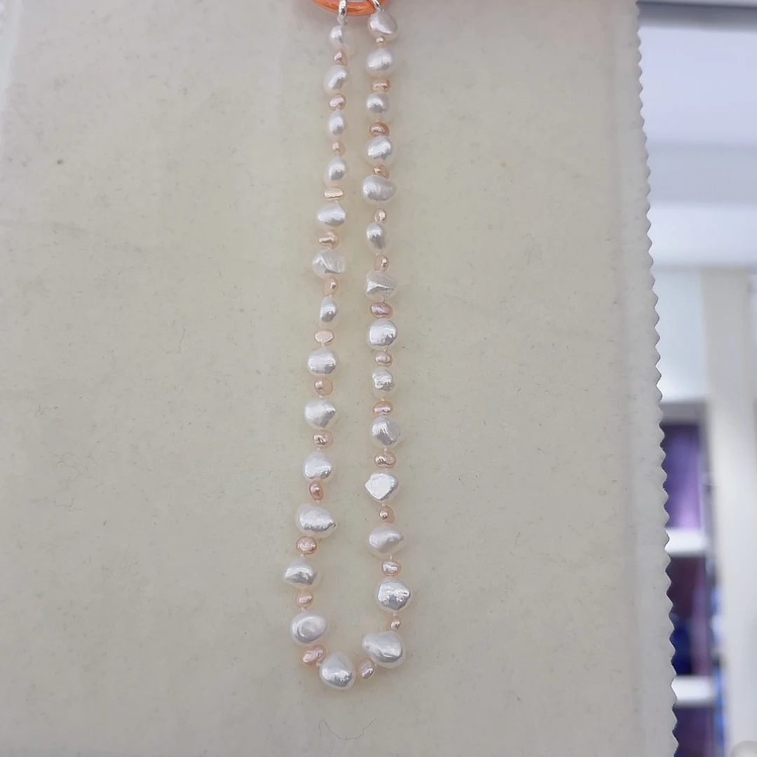 淡水珍珠手机链未镶嵌