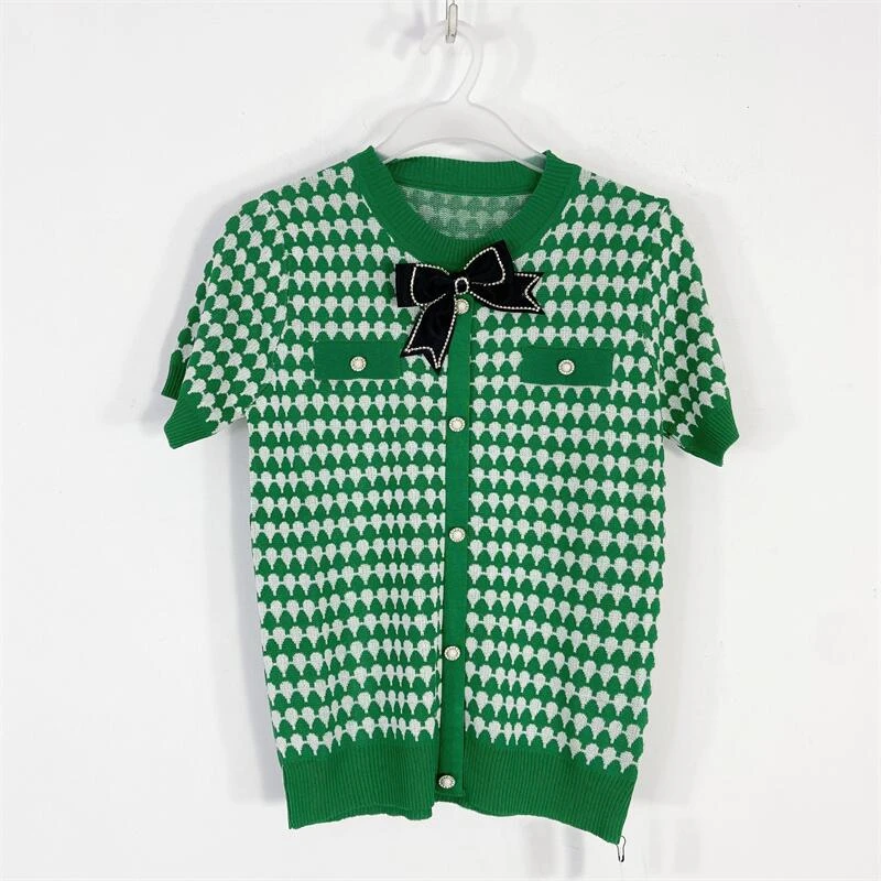 【77衣橱】DM6260精品女装针织上衣【红人上新】