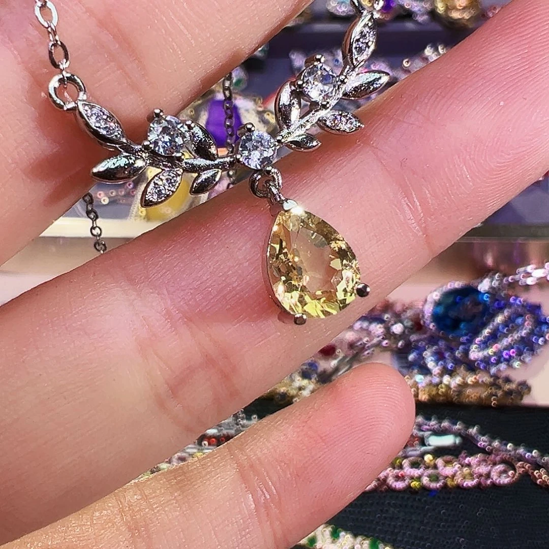 颈饰未镶嵌水晶套链