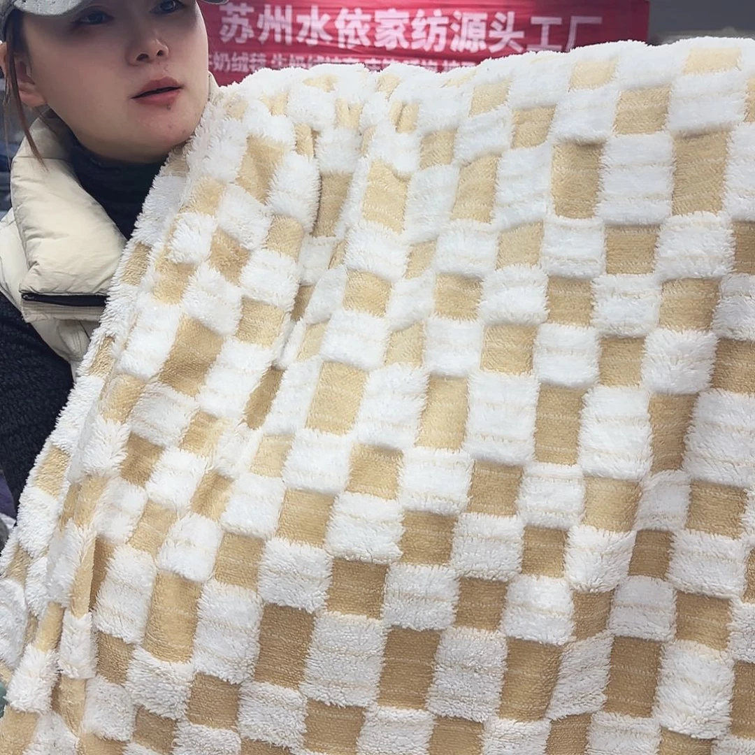 羊驼毛150.200阳离子提花速热被套