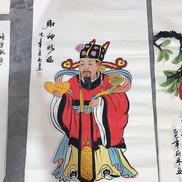 小周画廊的直播间